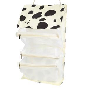 Milk Cow Roll Up 4 in 1 Travel Removable Cosmetic Hanging Toiletry Bag